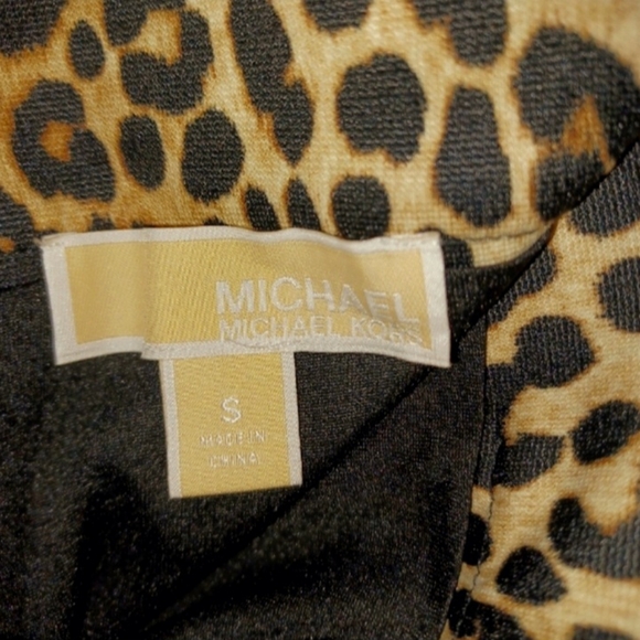 Michael Kors Cheetah Pencil Skirt - Picture 5 of 5
